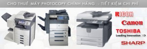 Bán – cho thuê máy Photocopy Ricoh Bình thạnh