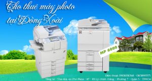 Cho thuê máy photocopy tại Thị xã Đồng Xoài  giá rẻ