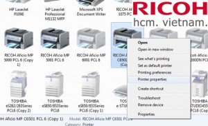 Hướng dẫn cách kiểm tra và đặt IP của máy photocopy, máy in
