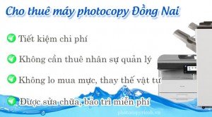 Cho thuê máy photocopy giá tốt nhất tại Đồng Nai