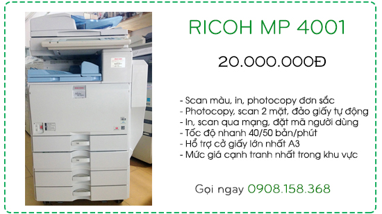 RICOH MP 4001