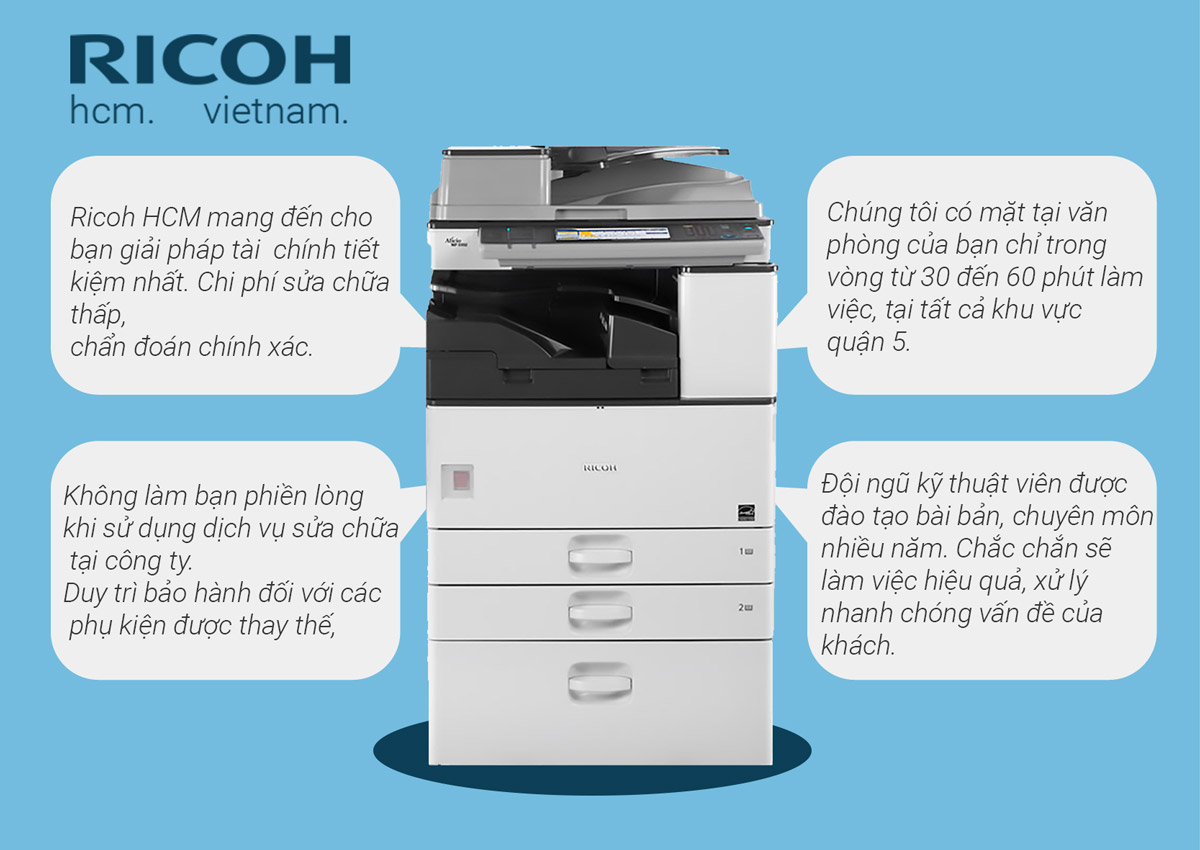 sửa chữa máy photocopy cấp tốc tại quận 4