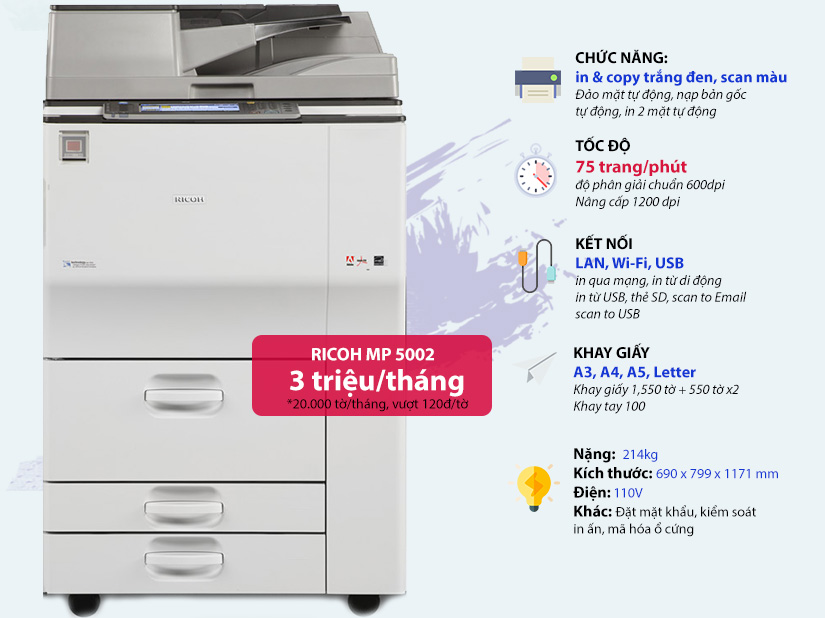 cho thuê máy photocopy
