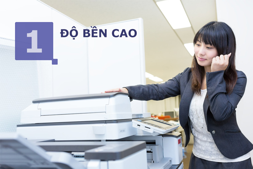 độ bền máy photocopy công nghiệp cao