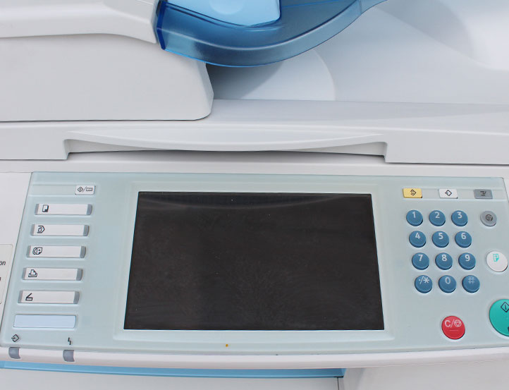 bảng điều khiển máy photocopy