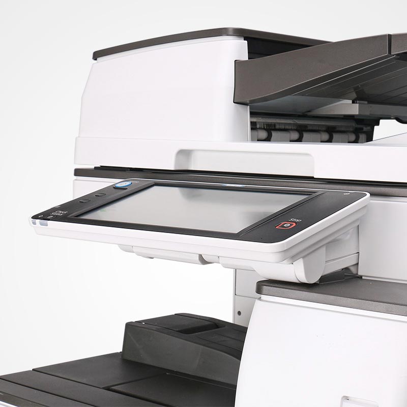 máy photocopy ricoh mp 5004 màn hình